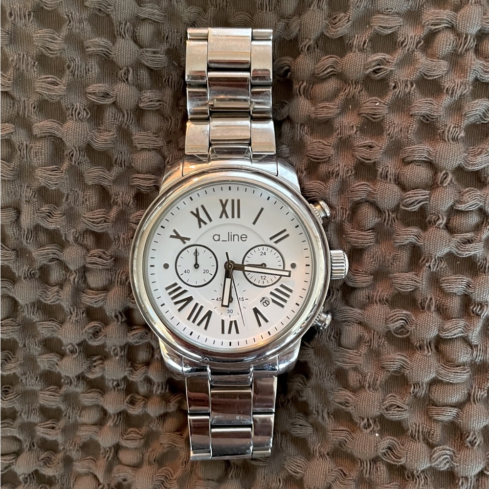 A_Line Women’s Silver Watch